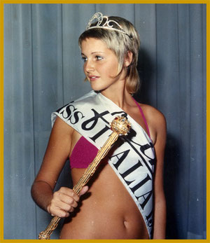 Alda Balestra eletta Miss Italia nel 1970