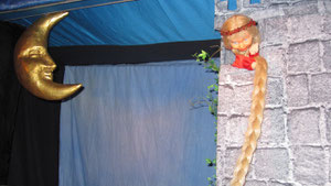 Rapunzel im Turm