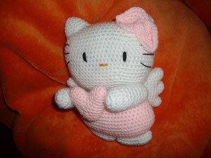 angel kitty amigurumi