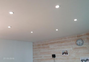 Changement de 6 lampes défaillantes le 27 octobre 2016