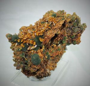 Wulfenite with Mimetite Ojuela Mine Mapimi Durango Mexico