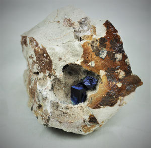 Azurite Kerrouchen Khenifra Morocco Africa