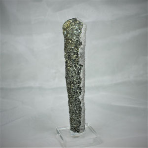 Pyrite " stalactite " with Calcite Buick Mine Missouri USA