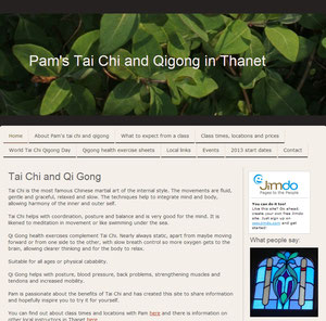 Qigong Pam website, click the image to visit the site
