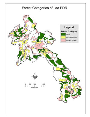 Lao Map