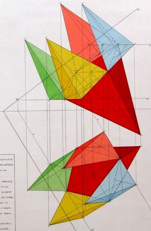 disegno cm 100 x 70 di Chiara Montechiari, 2E, Liceo Srtistico Statale "G. Misticoni" pescara, a.s. 2007/2008