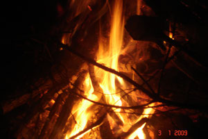 Das Alte dem Feuer der Wandlung übergeben