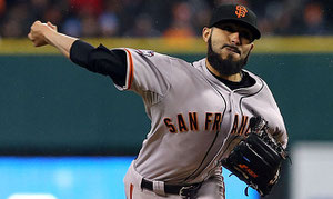 Sergio Romo closer dei Giants (Getty Images)