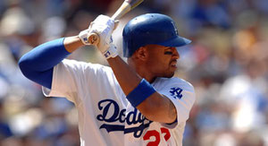 Nella foto Matt Kemp dei Dodgers