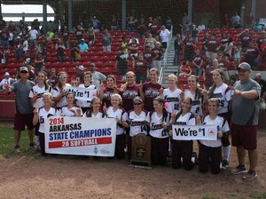 Le Campionesse dello stato dell'Arkansas Class 2A - Lady Gators - Foreman High School