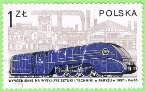 PL 1978 - Koleje polskie: 1937 Paryż