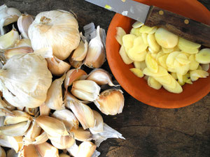 Garlic Knoblauch