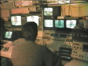 regia tv di teleMarte 1987