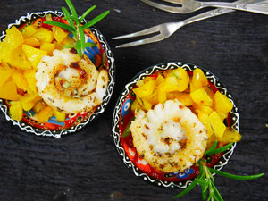 Zanderröllchen / Rosmarin-Paprika