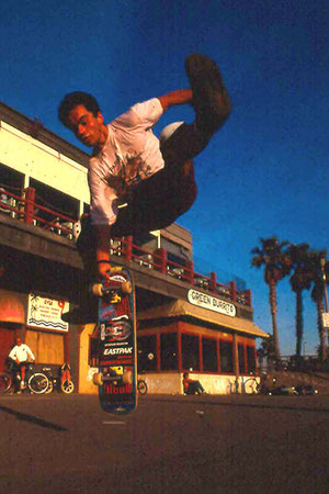 Piere Andre, skaten in Huntington Beach (Kalifornien)