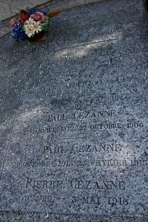 Cézanne family tomb Aix-en-Provence