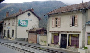 Buffet de la gare d'Annot (Alpes de Haute Provence)