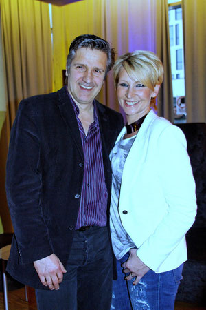Claudia Jung mit ihrem Mann Hans Singer © Daniela Jäntsch
