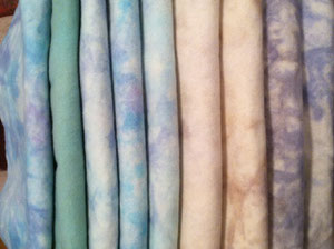 New hand-dyed wool for your next project.