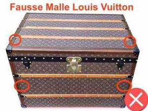 Reconnaitre contrefaçon Louis Vuitton - Malle2luxe