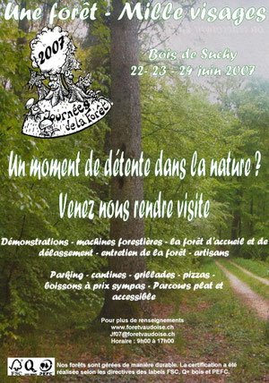 Journées de la forêt, bois de Suchy 2007