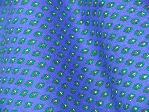 Provence, kleines Muster auf Blau3