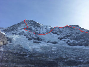 Mönch, Nordwand, Lauper, Northface, Guggihütte