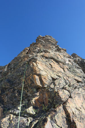 Gwächtenhorn SSW-Grat, Gwächtenhorn-SSW-Grat, Gwächtenhorn Südsüdwestgrat, Süd-südwestgrat, 4c Turm