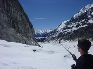 Fieschergletscher, Burghütte, Finsteraarhorn, Jungfrauregion, Skitouren, SChweiz