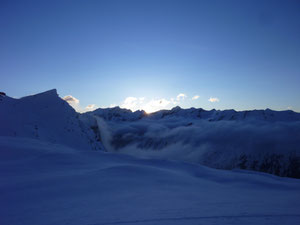 Skitour, Skihochtour, Wallis, Schweiz, Strahlhorn, Britanniahütte
