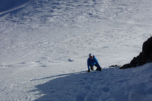 Spaghettitouren, Spaghetti-Viertausender, Skihochtouren, Monterosa, Ludwigshöhe, Parrotspitze, Signalkuppe, Zumsteinspitze, mit Ski, Ludwigshöhe