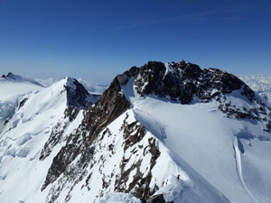 Dufourspitze, Nordend, Monte Rosa, Margueritahütt, Signalkuppe, Zumsteinspitze, Skihochtour, Monterosa