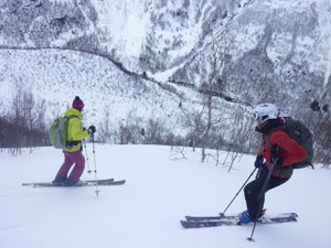 Daltind Lyngenalpen Skitour