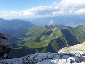 Rätikon, Mehrseillängen, Schwarzer Diamant, Klettern, Schweiz, Ostschweiz, 11. Seillänge