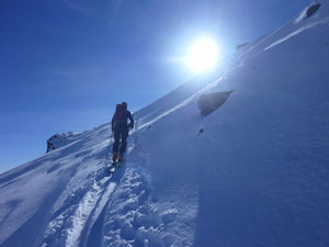 Skitour, Clariden, Überschreitung Tüfelsjoch, Teufelsjoch, Klausenpass, Urnerboden, Schweiz, Glarnerland
