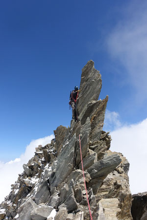 Weissmies Nordgrat, Weissmies N-Grat, Wallis, Hochtour