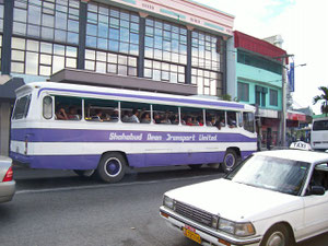 Local bus with no windows