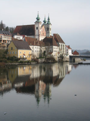 Spitalskirche und Michaelerkirche in Steyr