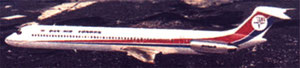 Dan-Air London MD-80-Modell/Courtesy: McDonnell Douglas