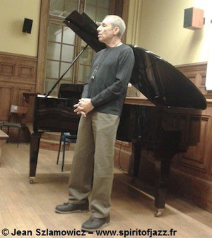 Ben Sidran @ La Sorbonne, Paris (2013)