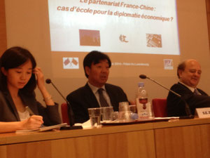 L'ambassadeur Zhai Jun au Sénat