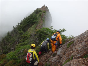 天狗岳がもう目の前に