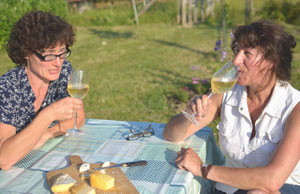 Apéritif soleil couchant