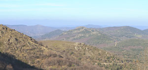 Panorama nord-est au départ du col de Madale