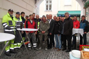 Die Sanierung der Unteren Landstraße wird beendet. Foto: Stadt Krems