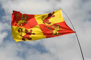 Glyndwr's Flag / courtesy of Photolibrary Wales