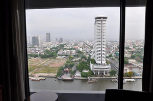 Blick aus dem 28. Stockwerk des Sheraton