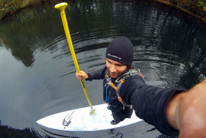 SUP Tour Hamburg Oktober 2013