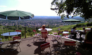 Sunny terrace in Ötlingen