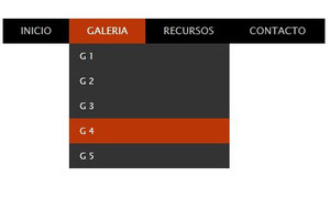 Menu Horizontal Con HTML y CSS